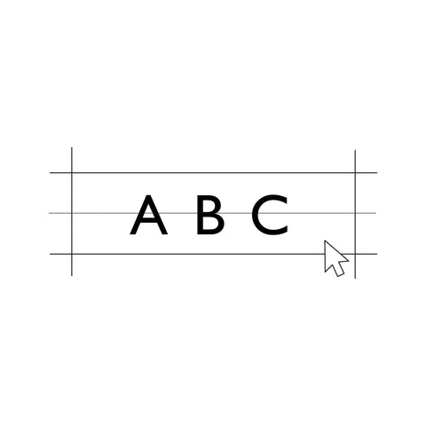 Customise your text